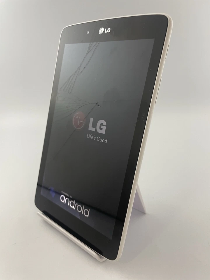 LG G Pad 7.0 LG-V400 White 16GB Wi-Fi 2MP 7" Android Tablet Cracked - Image 3 of 4