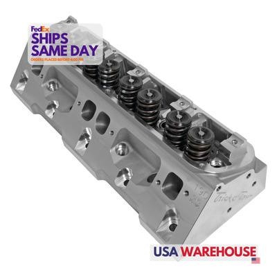 Trick Flow TFS-61417801-C00, One Natural Aluminum Sbm 190Cc Alm Cylinder Head - 