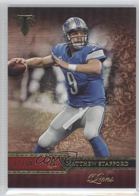 2014 Topps Triple Threads Ruby 47/50 Matthew Stafford #70 5e8