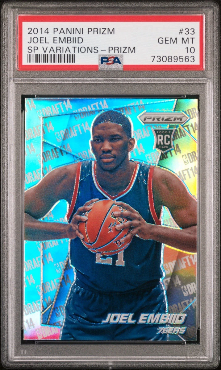 Panini Joel Embiid Basketball Rookie Sports Trading Cards