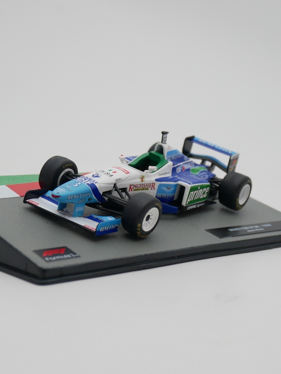 最終値下げ！直筆サイン入り‼︎1/43PMAベネトンルノー B196 J. アレジ 直筆サイン入り‼︎1/43PMAベネトン・ルノー B196 J. アレジ ixo