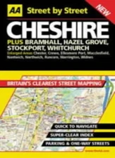 AA Street by Street Cheshire. 9780749527808