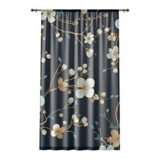Golden Sky Blossom Curtain