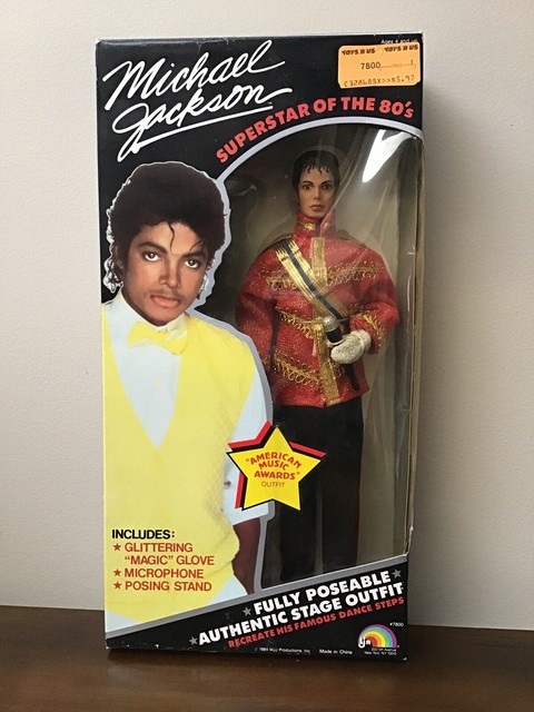 michael jackson doll 80s