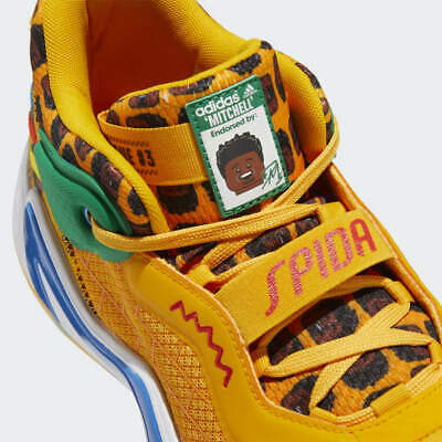 adidas D.O.N. Issue #3 LEGO Yellow Spida GZ5529 Men's adidas D.O.N. Issue #3 LEGO Yellow Spida GZ5529 Men's