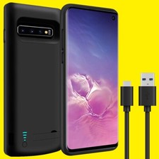 Large Power Extended 6000mAh Battery Case Pack for Samsung Galaxy S10 SM-G973U