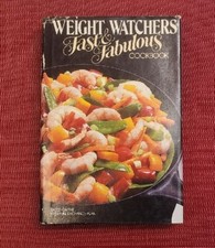 Vintage WEIGHT WATCHERS WW Cookbook 1983 Fast Fabulous HB DJ Recipes