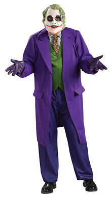 The Joker Deluxe Adult Mens Costume Batman Dark Knight Heath