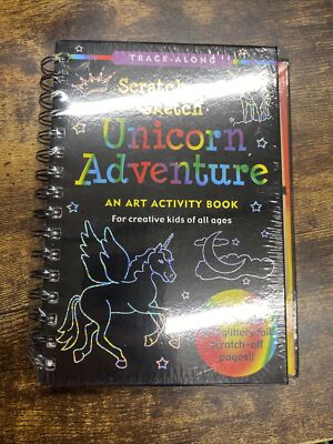 Scratch & Sketch Unicorn Adventure (Trace-Along) [With Pens/Pencils]