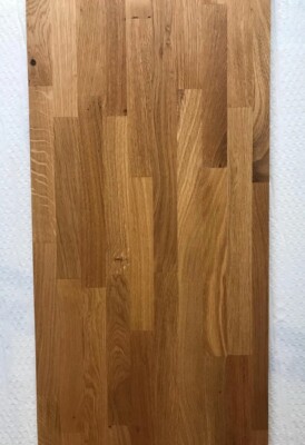 Eichenplattenbezug für Ikea Besta TV-Bank | Massivholz Eiche | 180x40 cm | geölt