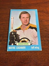 1973-74 Topps #166 Wayne Cashman. VG