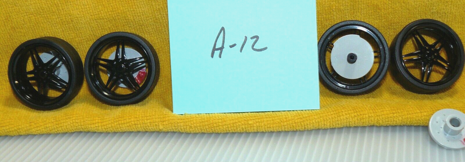 1/18   A-12 set of custom wheels , to interchange or for display-image