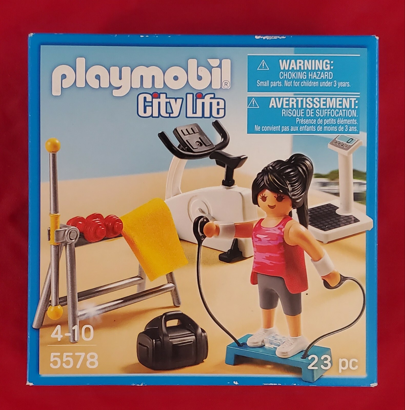 playmobil city life gym