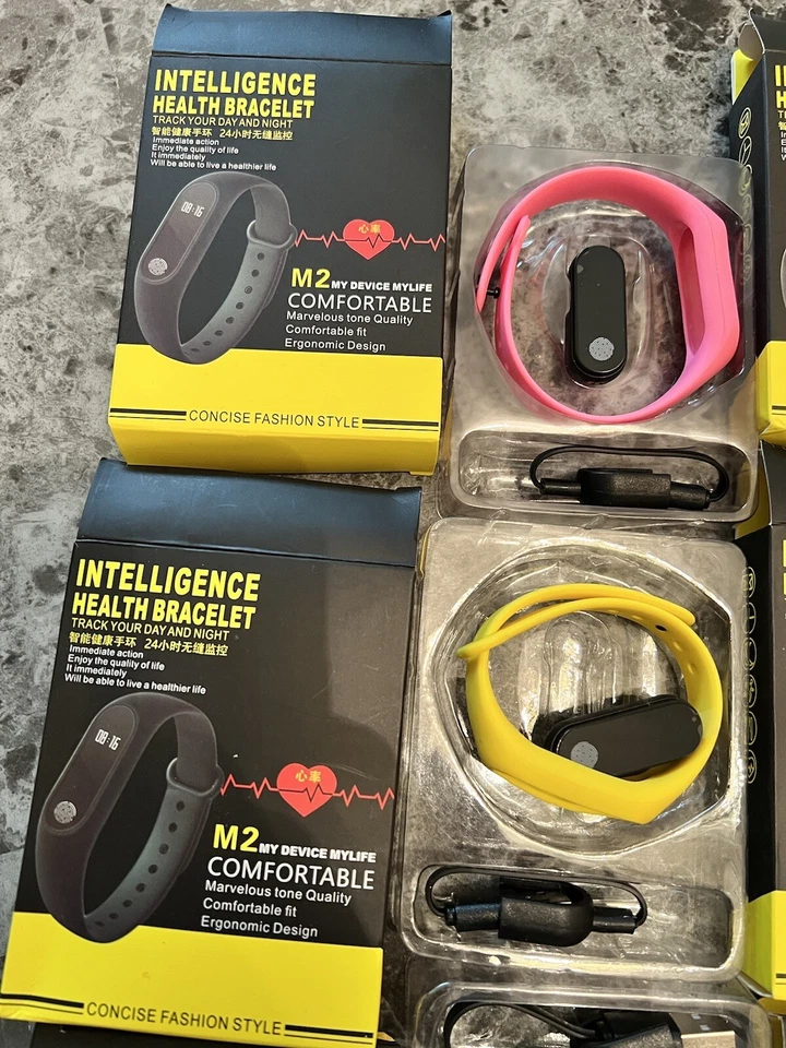 Pulsera M2 Inteligencia Salud Rastreo Calorías Distancia Frecuencia Cardíaca Tiempo 1x1 Gratis Foto 4 de 4
