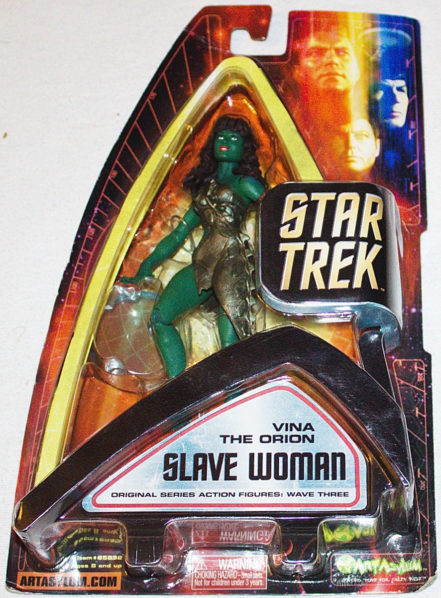 Star Trek TOS Vina The Orion Slave Woman Action Figure 2004 Art