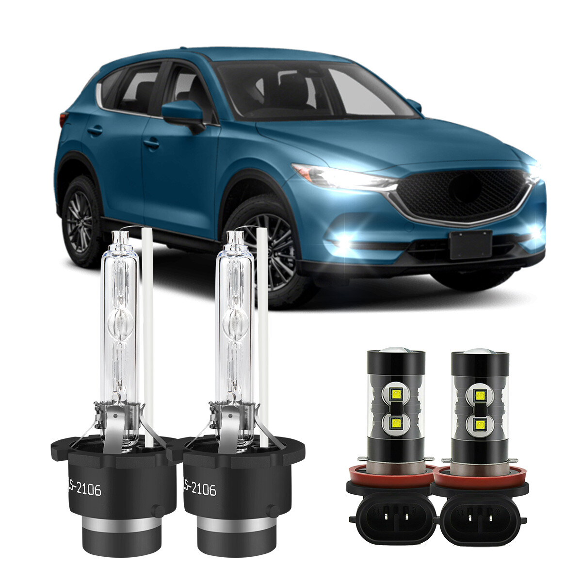 マツダCX-5 左ヘッドライト