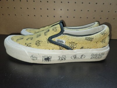 Vans Vault x Brain Dead Classic Slip-on Aspen Gold - Size 5.0 Mens