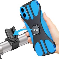 Detachable Bike Phone Holder, Universal Bicycle Motorcycle Cell Mount