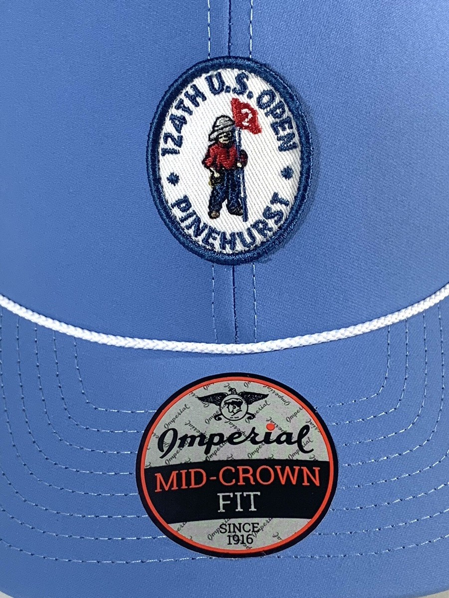 2024 US Open Golf Trucker Hat Pinehurst NC light blue with