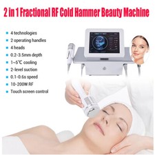 2in1 Cooling Machine Skin Tightening Fractional Beauty Machine with Cold Hammer