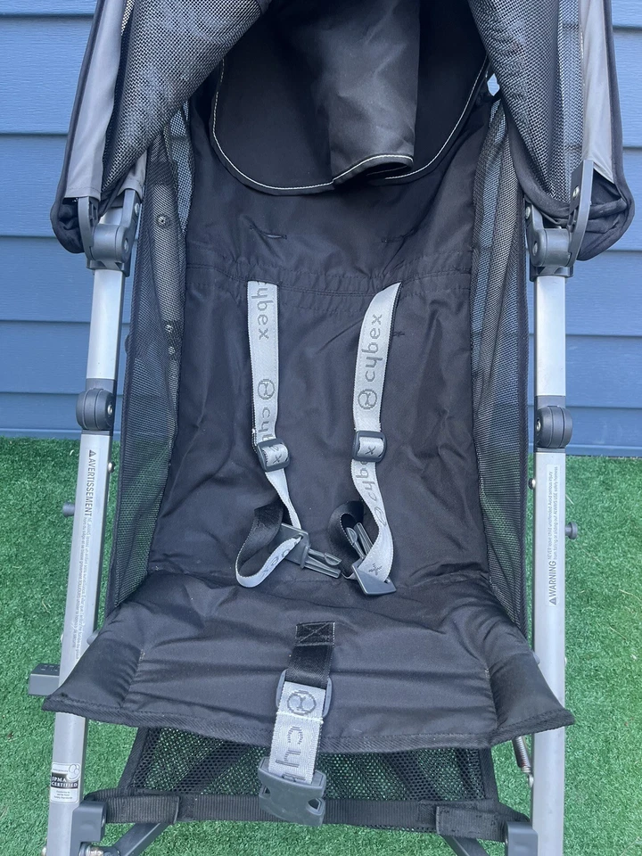Cybex Stroller Buggy Lightweight Black/Gray Collapsible - Image 3 of 4