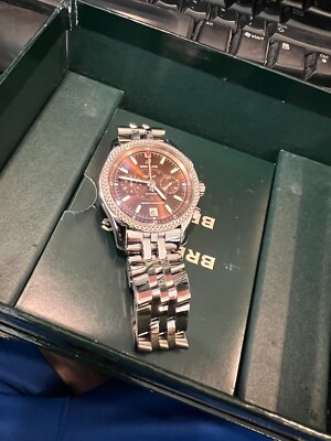Breitling For Bentley Motors Chronograph Brown Dial P26362 Stainless Mark VI