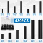 <!--F#f_0-->430Pcs Roll Pin Assortment Set Carbon Steel Slotted Spring Pin Kit Split .t<!--F/-->