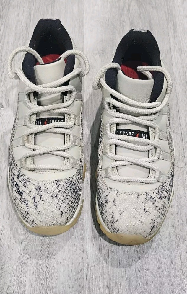 NIKE AIR JORDAN 11 LOW SNAKESKIN “LIGHT BONE” SS 19 Air Jordan 11 Low 'Light Bone' Release Date. Nike SNKRS