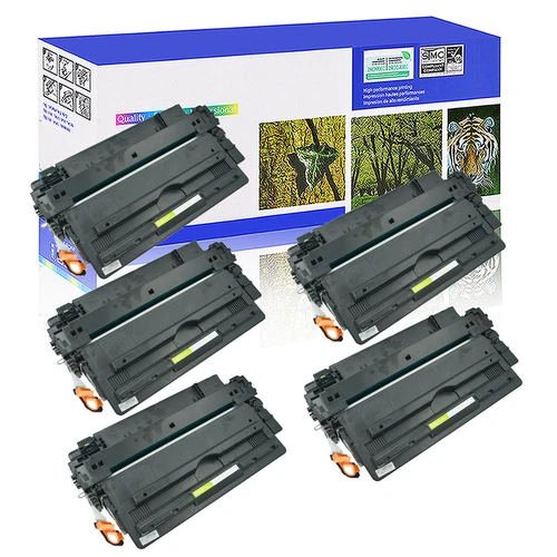 5PK CF214A Toner For HP LaserJet Enterprise 700 M712dn M712xh M712n M725z M725f