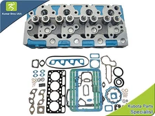 New  "Complete" Cyl Head & Full Gasket Set FITS BOBCAT 231 “KUBOTA V1902 