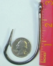 5 9/0 7691S Stainless fish hooks lures or bait wahoo tuna dorado marlin big game