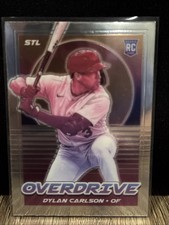 2021 Panini Chronicles - Overdrive Dylan Carlson #21 Holo Prizm (RC)