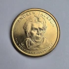 2008-D Presidential Dollar Andrew Jackson — photo from another recent sale