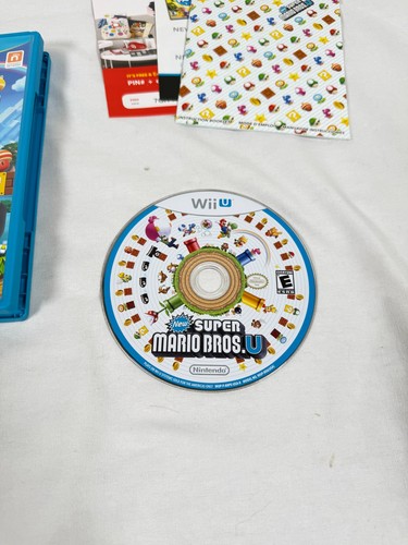 New Super Mario Bros. U (Nintendo Wii U) Complete w/ Manual Tested Working - Picture 2 of 6