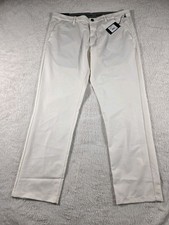 NWT Bonobos Golf Pants All-Season Quick Dry Slim-Fit Stretch Coconut Milk 36/30