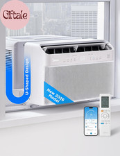 6,000 BTU U Shaped Smart Inverter Window Air Conditioner - Cools 250 Sq Ft, Ultr