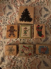 Christmas Stampers- Lot Of 7- Most New Some Used