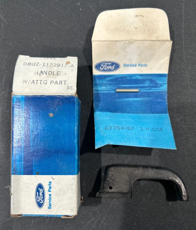 Ford F100 1979 F150 F250 F350 Bronco E100 Econoline nuevo de lote original manija de ventana de ventilación izquierda Foto 3 de 3