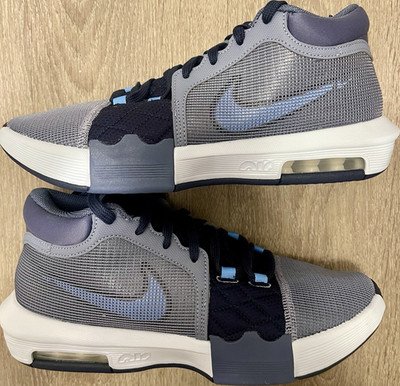 Nike LeBron Witness 8 Ashen Slate Purple White FB2239-400 Men Size 9.5 Brand New