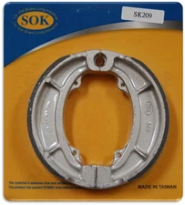 FRONT BRAKE SHOES fit YAMAHA IT 175, 1977-1983 IT175 