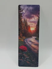 Sunset Rose Road Bookmark