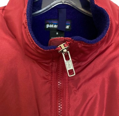Vintage PATAGONIA Shelled Synchilla Fleece Lined Jacket Mens S Zip