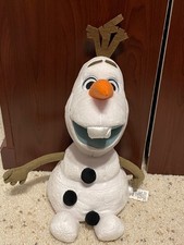 Disney Parks Weighted Olaf Plush 15 In Frozen