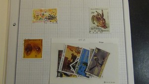 Stampsweis Djibouti collection on Harris pages est 280 Stamps to 88