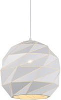 Weiß Moderne HäNgelampe Pendelleuchte 1X40W/E27 IP20 32X100 [Cm]