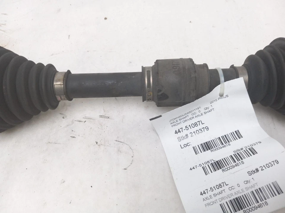 Eje delantero del conductor se adapta a Toyota Prius 2011-2017 OEM Foto 4 de 4