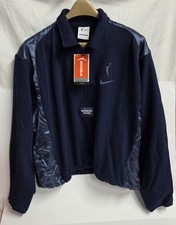 Nike WNBA Indiana Fever Blue Oversized 1/4 Zip Jacket Size L NWT $105