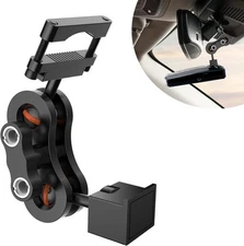 Radar Detector Mount,Aluminum Rearview Mirror Rod Bracket,for Black 