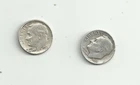 Roosevelt Dime 2 Coin Lot - 1952 D & 1957 P