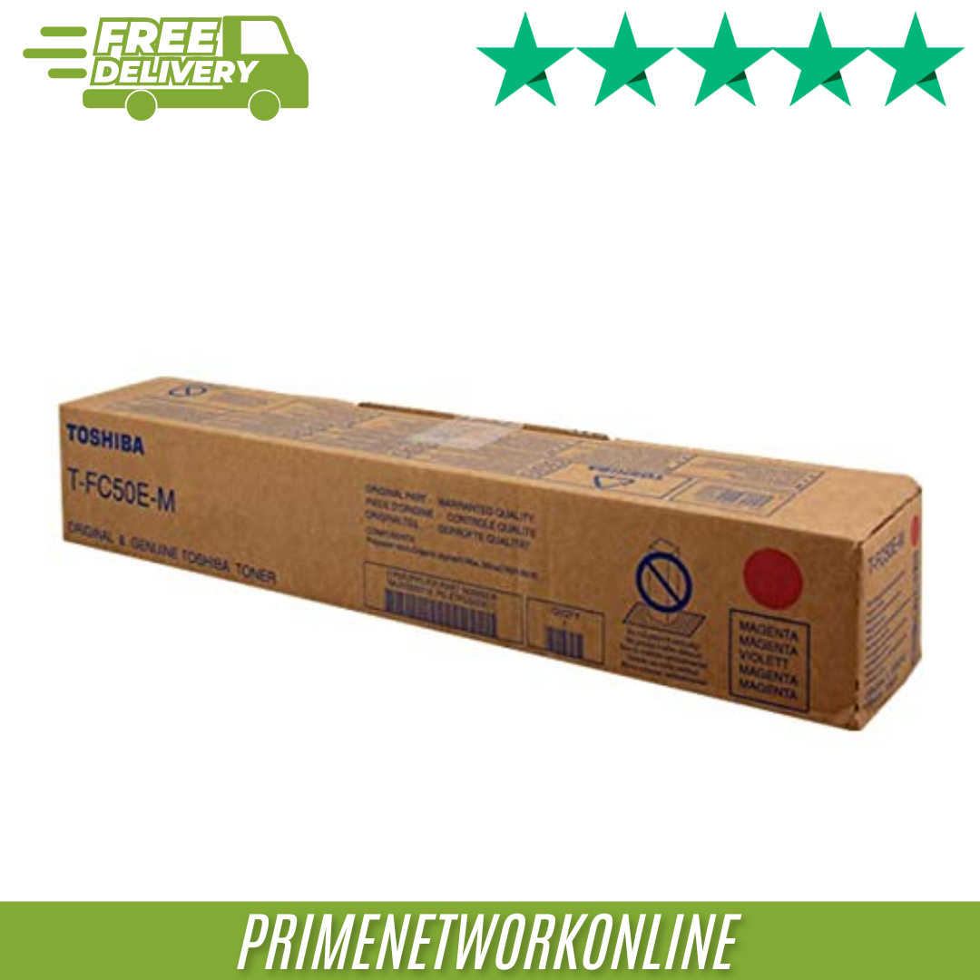 Toshiba T-FC50E-M Magenta Toner Cartridge  100% ORIGINAL ⭐⭐⭐⭐⭐